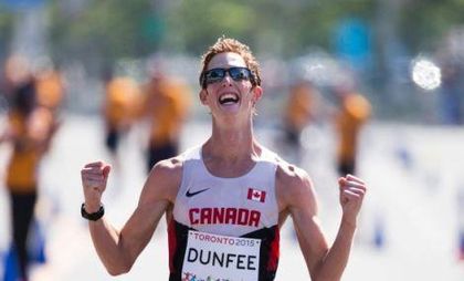 Evan Dunfee Walks to another Canadian Record