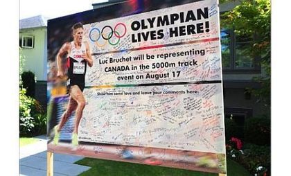 White Rock celebrates hometown hero Luc Bruchet as Rio 5,000m race looms
