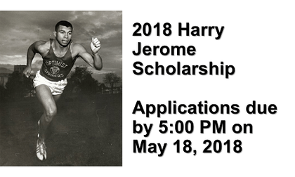 2018 Harry Jerome Scholarship Application Deadline Fast Approaching