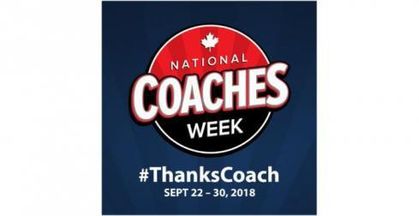 #Thanks Coach! Coaches Week 2018