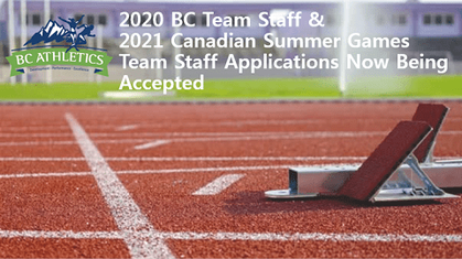 2020/2021 BC Team Staff Applications Now Being Accepted!