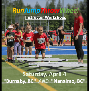 Two RunJumpThrowWheel Courses On April 4th