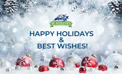 Happy Holidays from BC Athletics