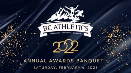 BC ATHLETICS ANNUAL AWARDS BANQUET FEB 4, 2023