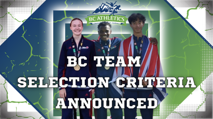 2023 BC Teams Selection Criteria Announced