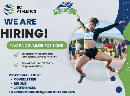 We're Hiring: PAID SUMMER STAFF POSITIONS