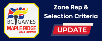 BC Summer Games Update