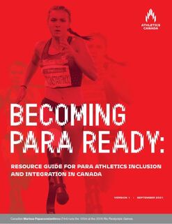 Athletics Canada releases Becoming Para Ready to support Para Athletics growth in Canada