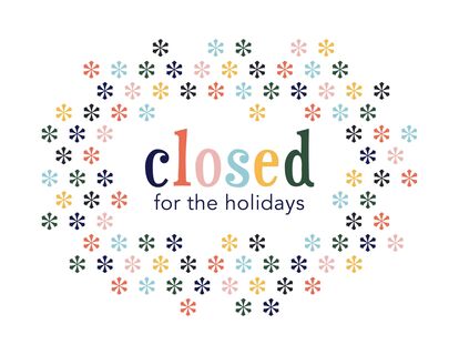 Upcoming Office Closure