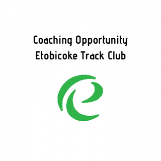 Coaching Job with Etobicoke Track and Field Club
