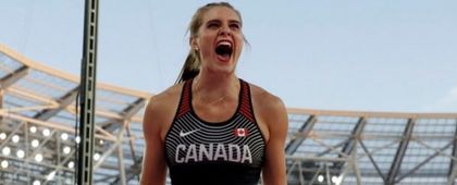 Alysha Newman sets new Canadian record in Women’s Pole Vault