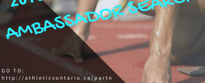 Brand Ambassador Search: calling all Athletes, Coaches, Officials, Volunteers! **deadline extended to Mon. Feb. 29th