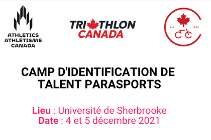 Camp d’identification de talents parasports