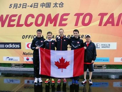 Trois canadiens sous le record national lors de la coupe du monde de marche