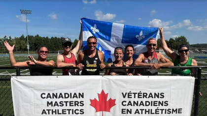 Petite équipe, grand impact ! : l’ensemble des vétérans québécois·es médaillé·es aux championnats canadiens 2023 à langley (c.-b.)