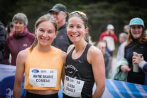 L’évolution des meilleures performances québécoises au marathon