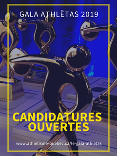 27e édition gala athlètas: les candidatures sont ouvertes!