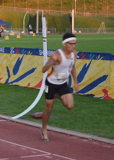Mohand zine khelaf, nouveau recordman québécois du 800 mètres en salle