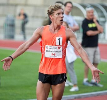 Charles philibert-thiboutot écrit une page d'histoire au dream mile d'oslo