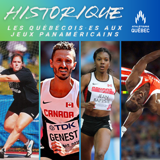 Historique : les québécois aux jeux panaméricains