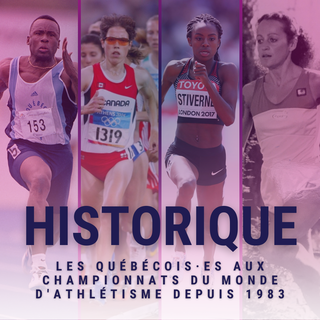 Les québécois aux championnats du monde depuis 1983